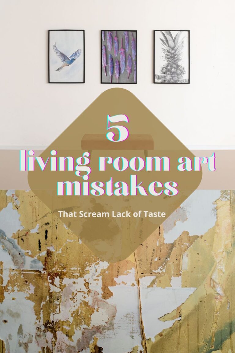 5 Living Room Art Placement Errors That Scream Lack of Taste