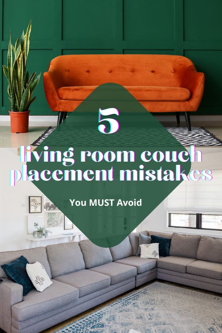 5 Living Room Couch Placement Mistakes to Avoid