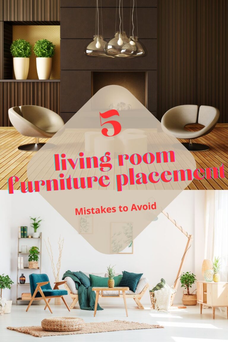 5 Living Room Furniture Placement Mistakes to Avoid