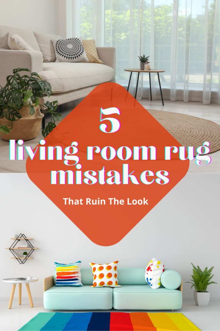 5 Living Room Rug Mistakes That Ruin the Look