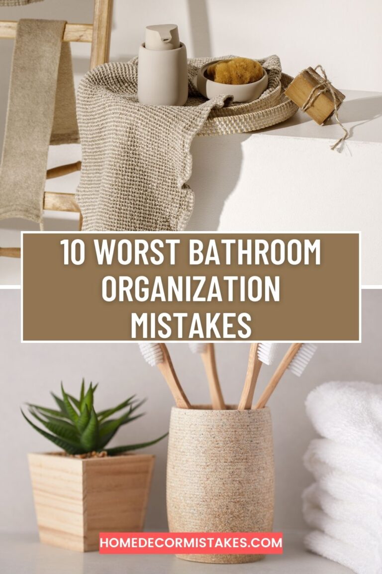 10 Bathroom Organization Mistakes That Are Sabotaging Your Mornings