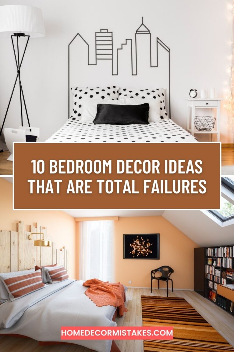 10 Bedroom Decor Ideas That Are Total Failures