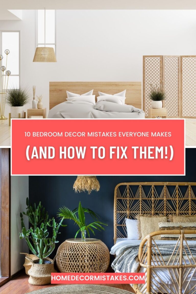 10 Bedroom Decor Mistakes Everyone Makes (And How to Fix Them!)