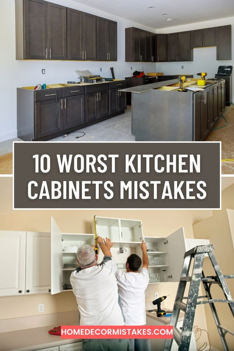 Top 10 Kitchen Cabinets Mistakes That Are Ruining Your Storage