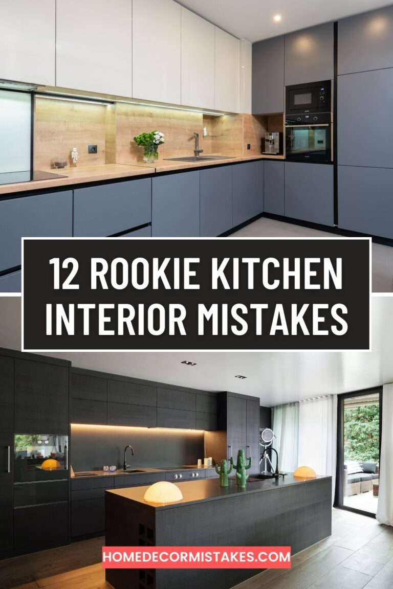 12 Kitchen Interior Mistakes That Are Destroying Your Design