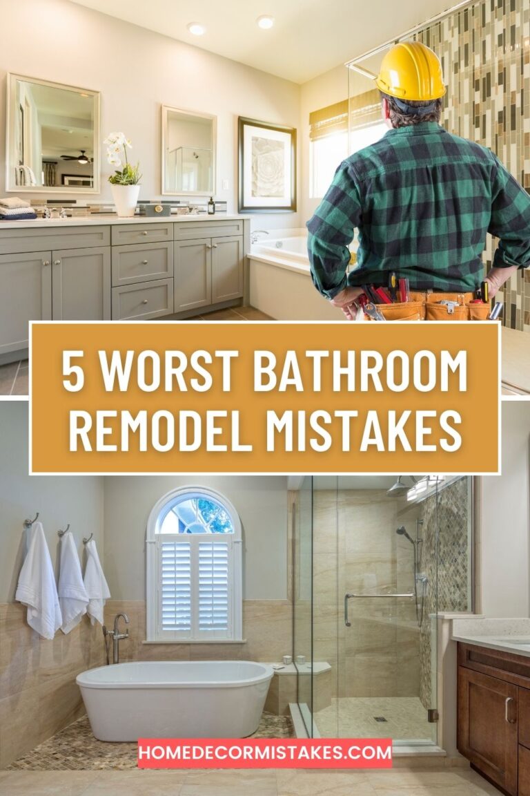 5 Common Bathroom Remodel Blunders and How to Fix Them