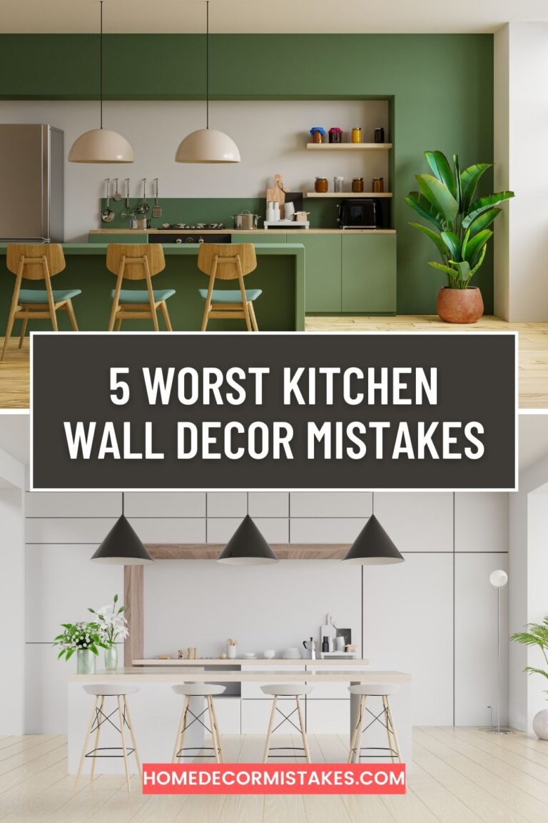 5 Kitchen Wall Decor Mistakes That Make Your Space Look Dated