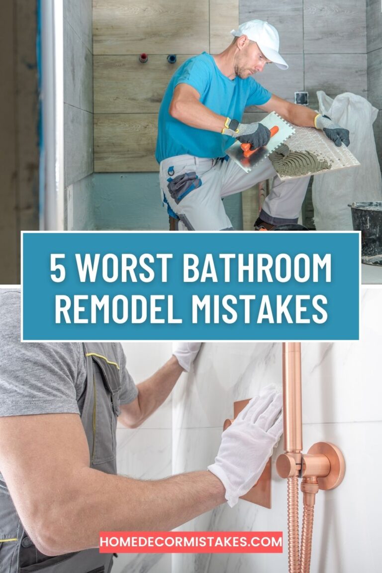 Why Your Bathroom Remodel Isn’t Turning Out as Planned: 5 Common Errors