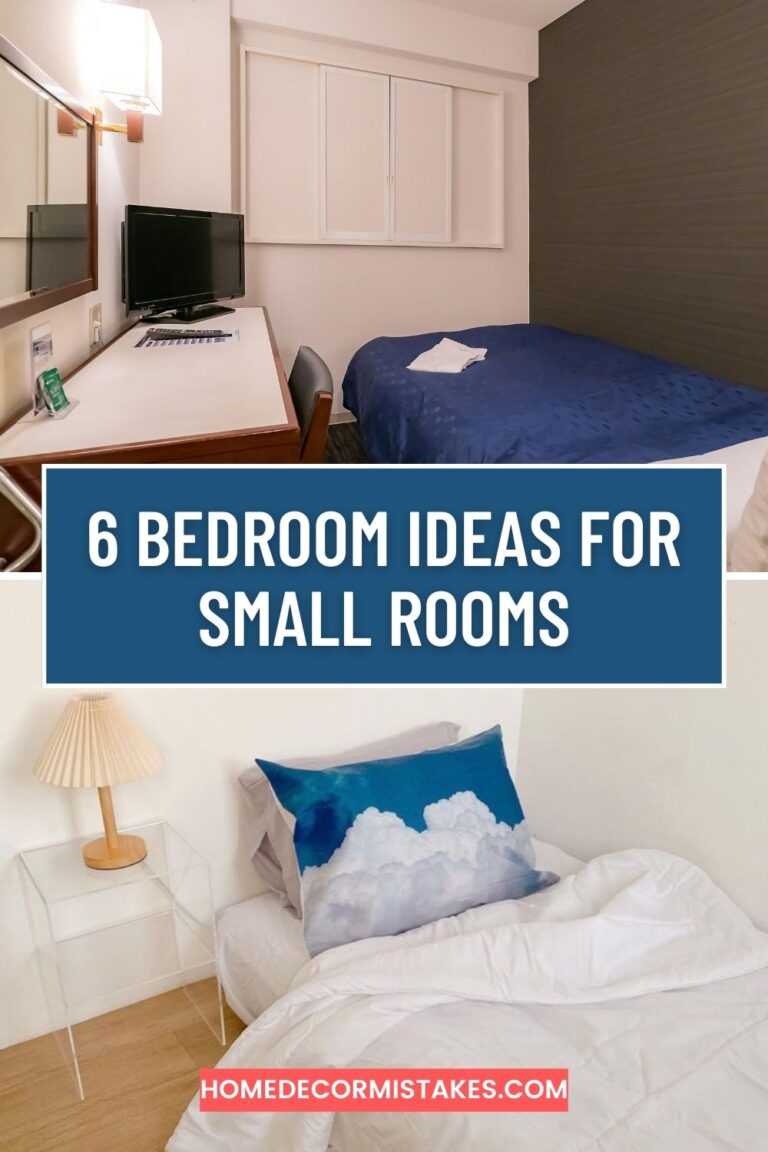 6 Bedroom Ideas for Small Rooms That Make Them Feel Even Tinier