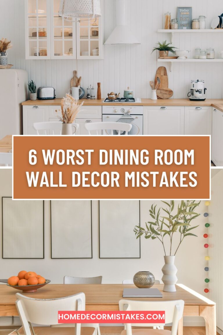 Avoid These 6 Dining Room Wall Decor Mistakes for a Perfect Look