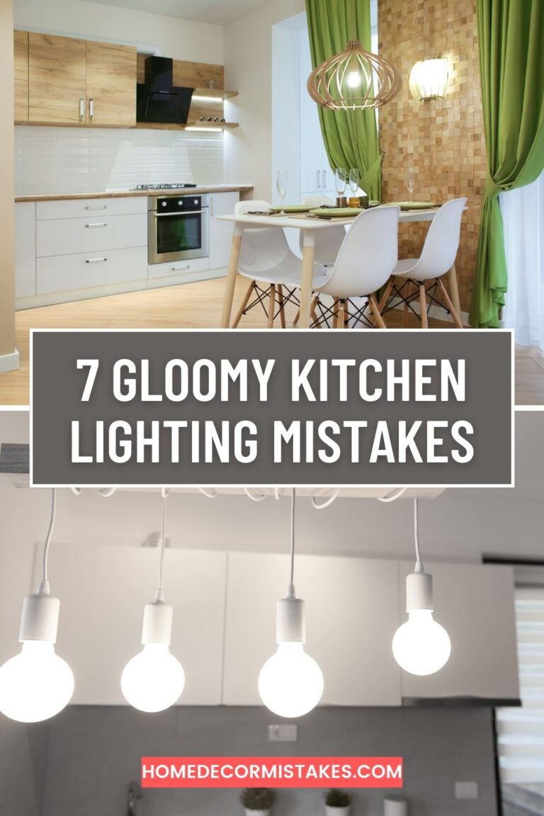 7 Kitchen Lighting Mistakes That Make Your Kitchen Look Dark and Gloomy