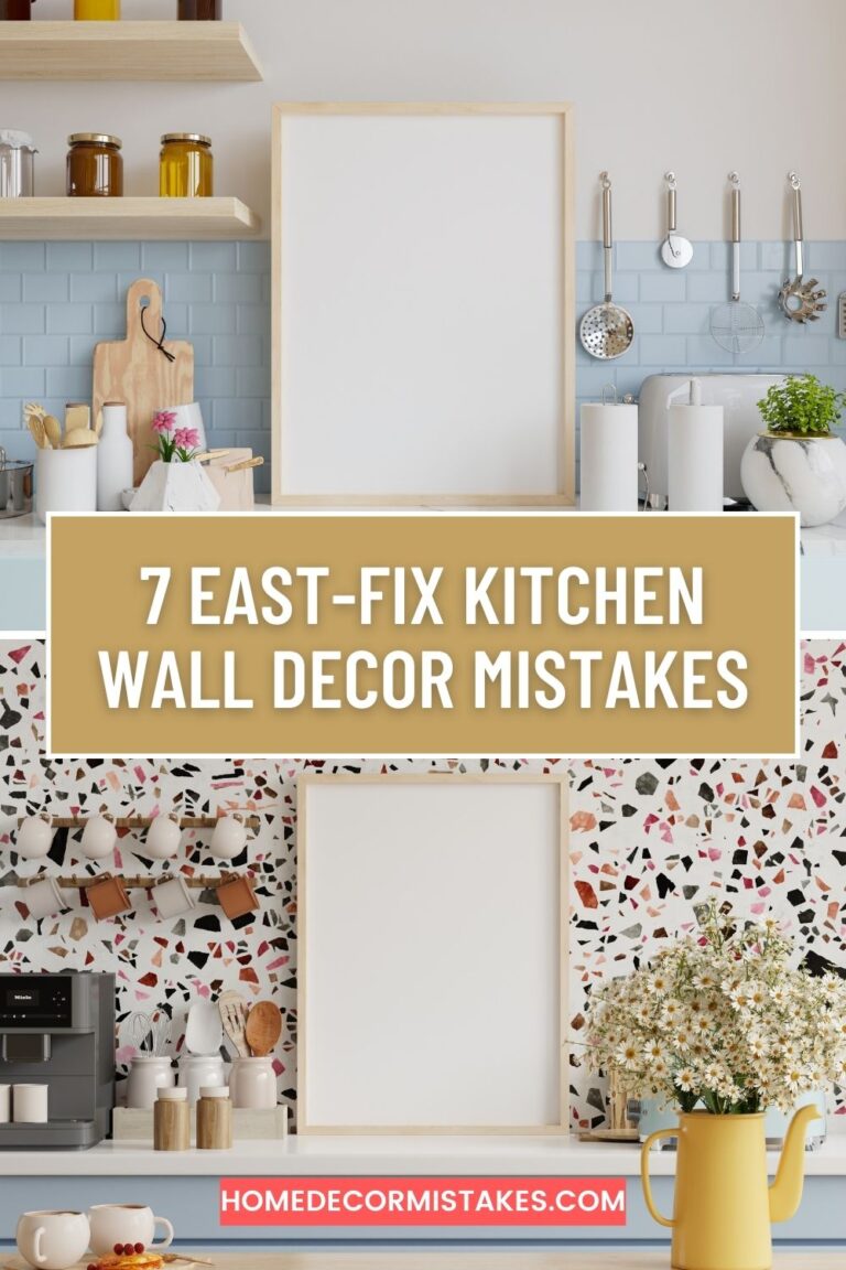 7 Kitchen Wall Decor Mistakes That Are Easy to Fix