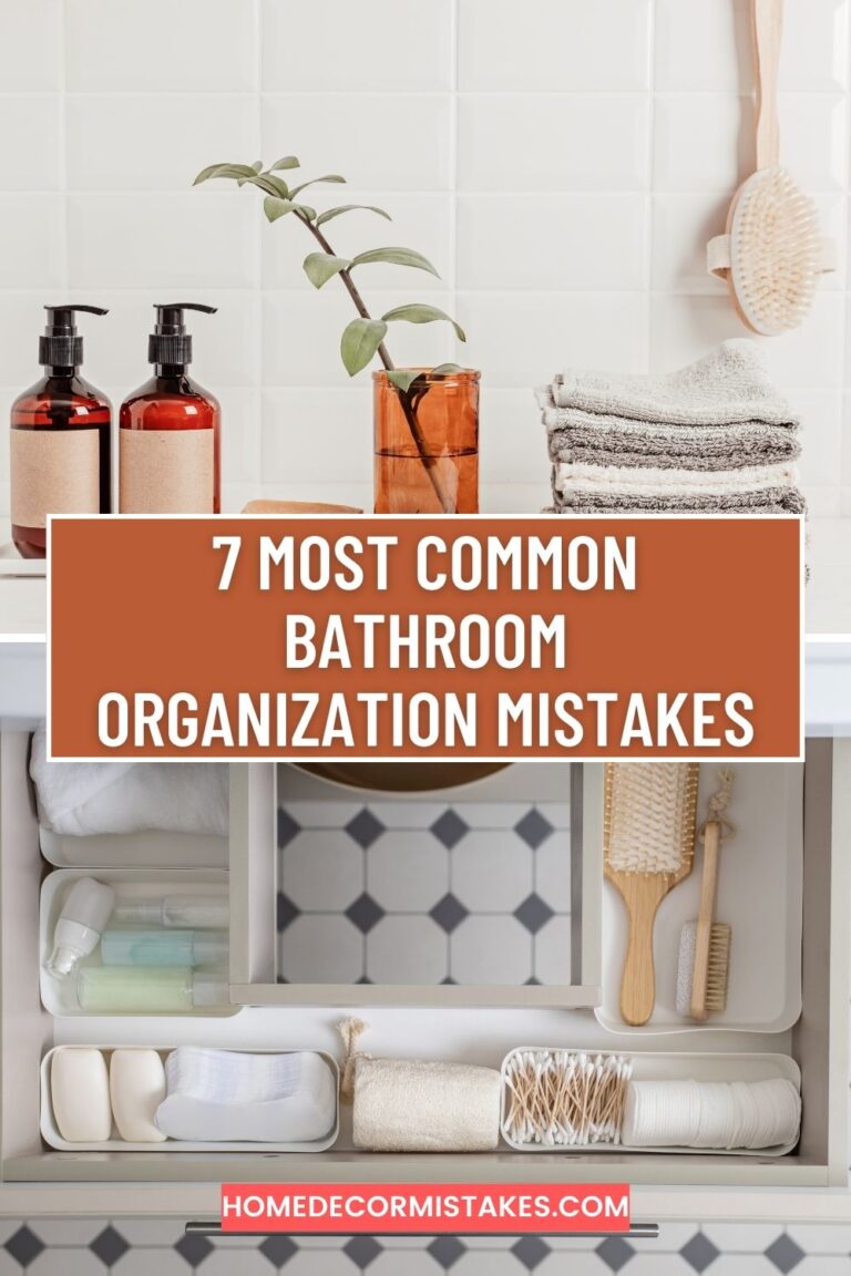 How to Fix the 7 Most Common Bathroom Organization Mistakes