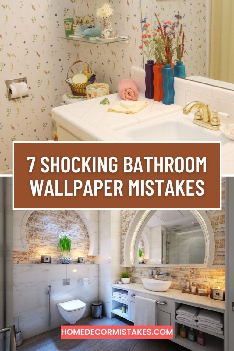 7 Shocking Bathroom Wallpaper Mistakes and How to Correct Them