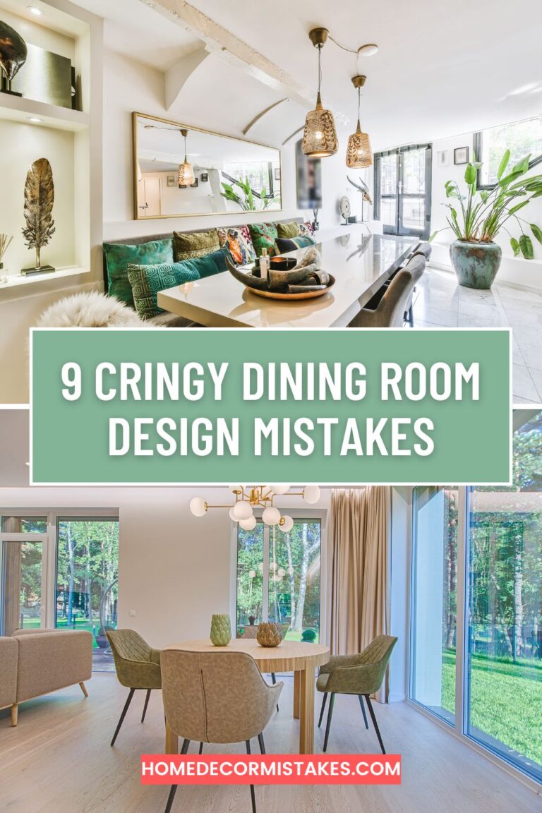 9 Dining Room Design Mistakes That Will Make You Cringe