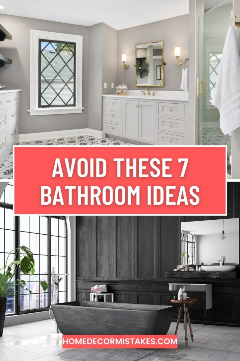 Avoid These 7 Bathroom Ideas That Will Cost You a Fortune