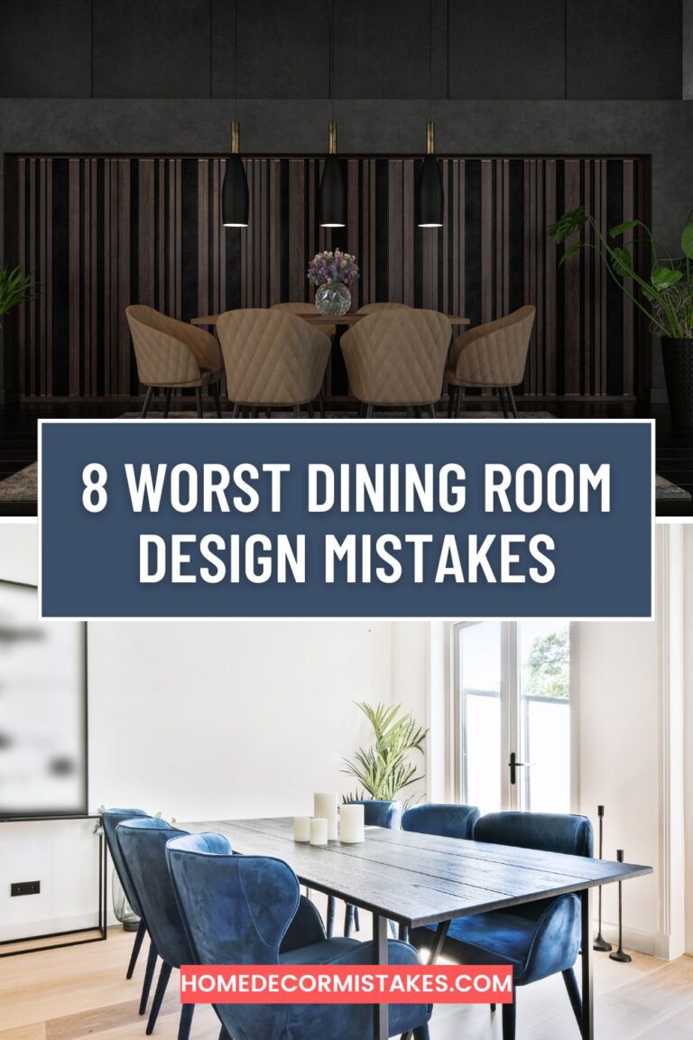 Dining Room Design Disasters: Top 8 Mistakes and How to Fix Them