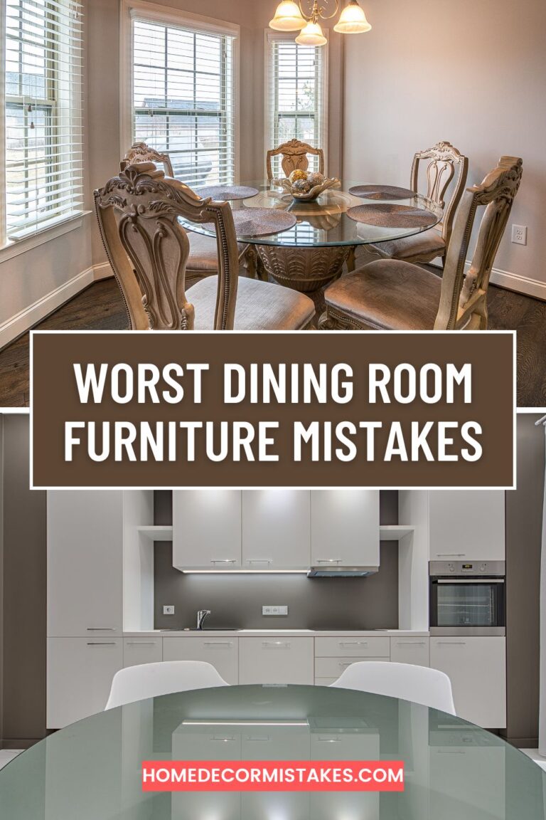 The Ultimate Guide to Avoiding Dining Room Furniture Mistakes