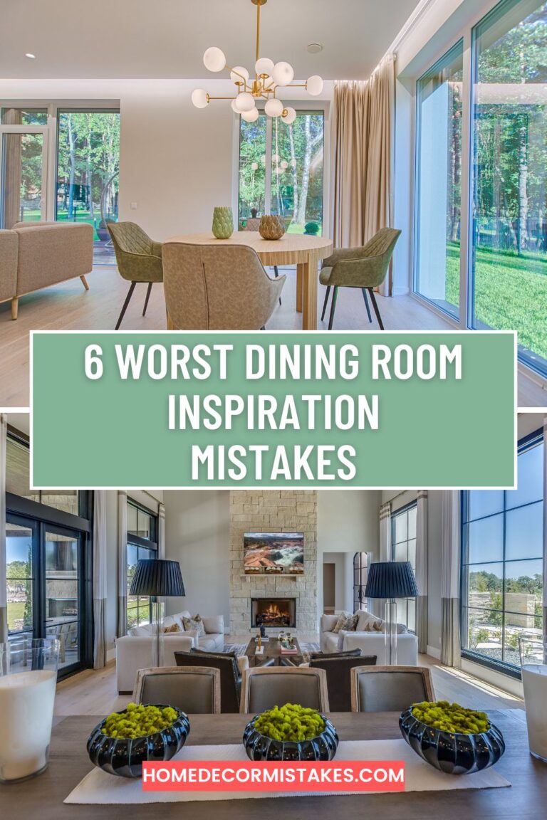 Dining Room Inspiration Gone Wrong: 6 Mistakes to Steer Clear Of