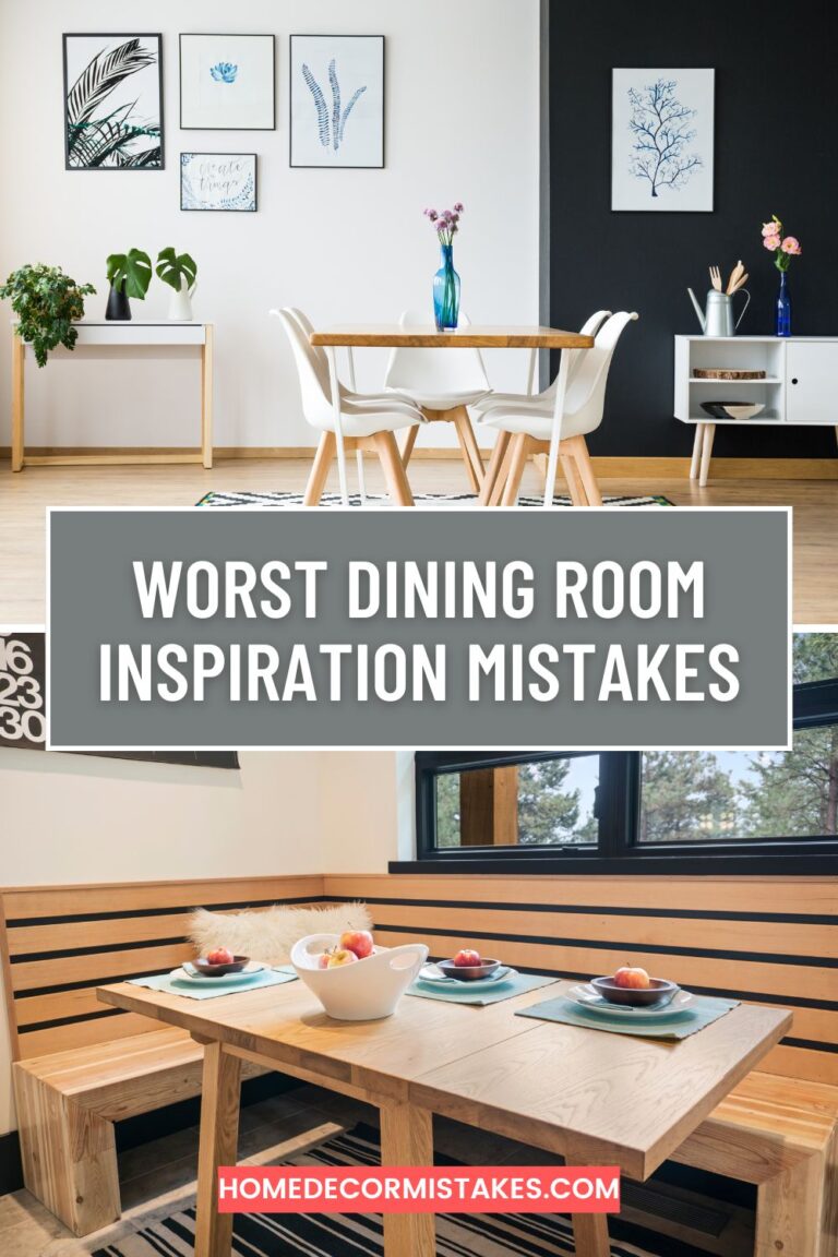 Dining Room Inspiration Mistakes: What Everyone Gets Wrong