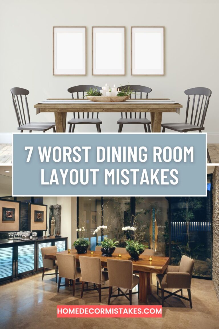 7 Layout Mistakes That Are Wrecking Your Dining Room’s Flow