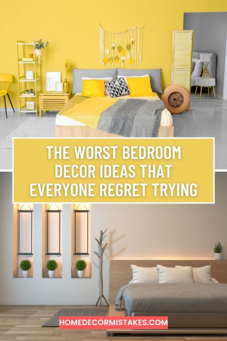 The Worst Bedroom Decor Ideas That Everyone Regret Trying