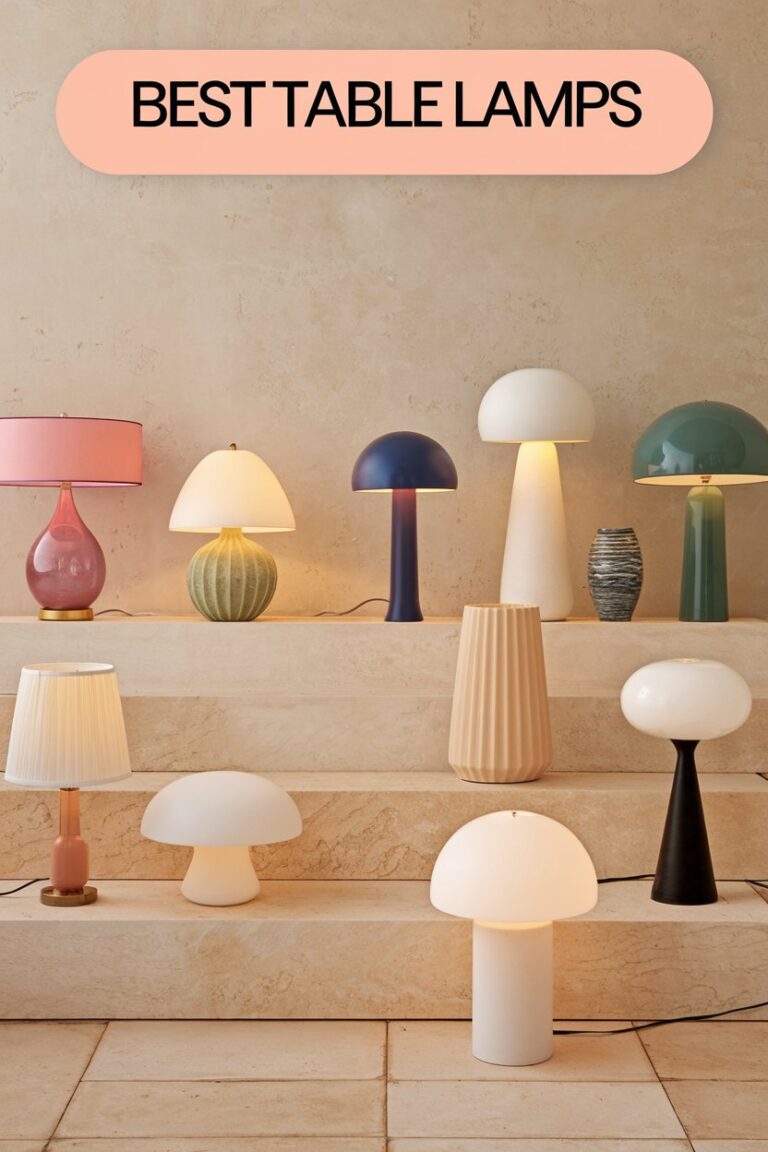 7 Best Table Lamps for a Personal Touch