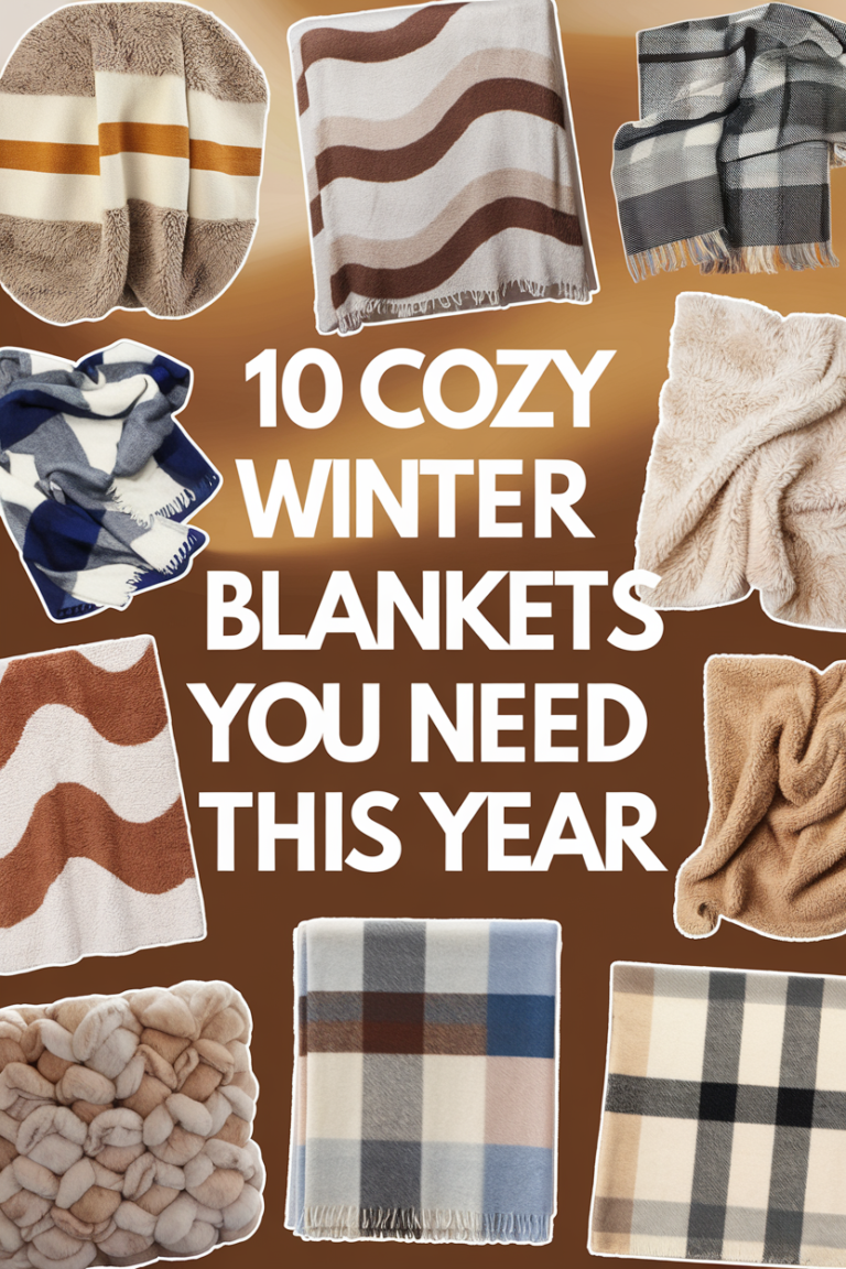 10 Cozy Winter Blankets You Need This Year