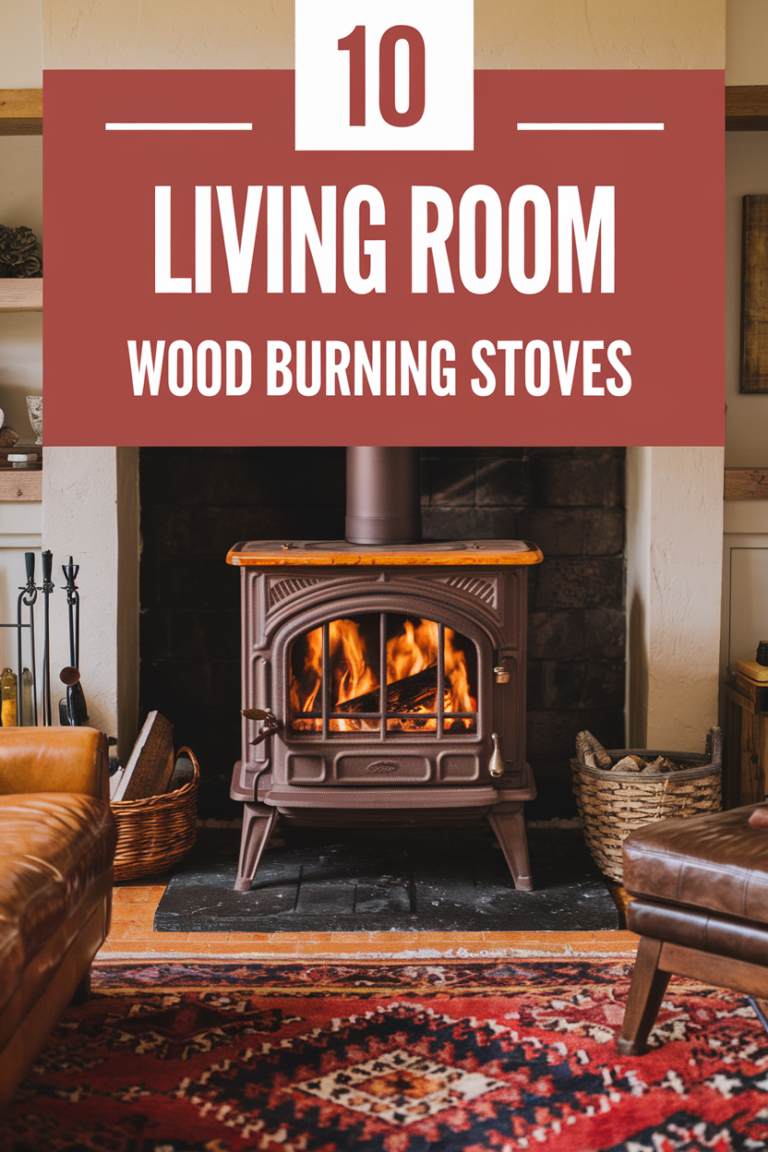 10 Living Room Wood Burning Stoves