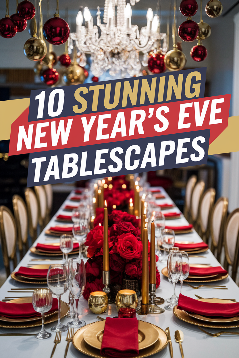 10 Stunning New Year’s Eve Tablescapes