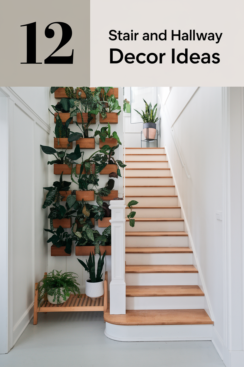 Stair and Hallway Decor Ideas