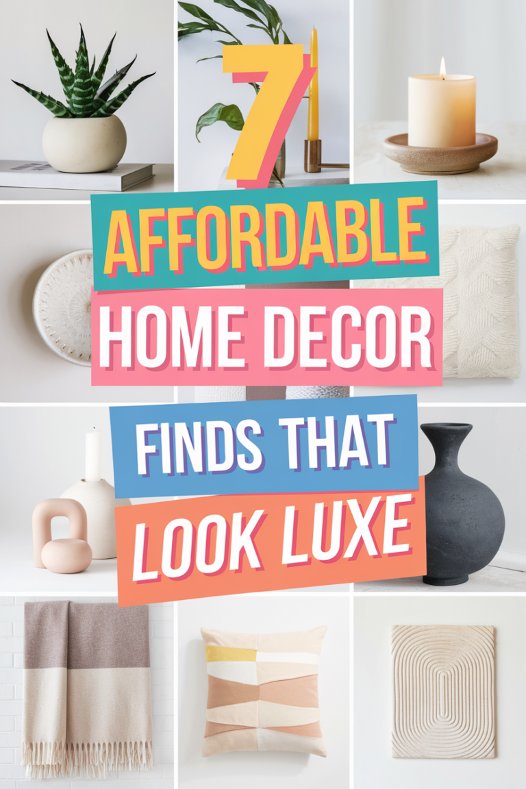 7 Affordable Home Decor Finds That Look Luxe