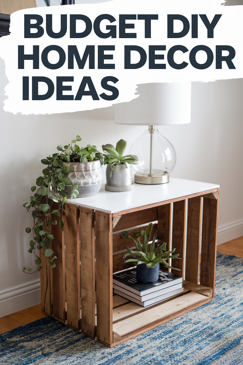 Budget DIY Home Decor Ideas