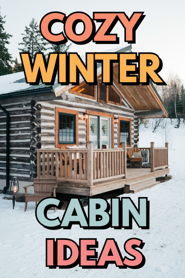 Cozy Winter Cabin Ideas