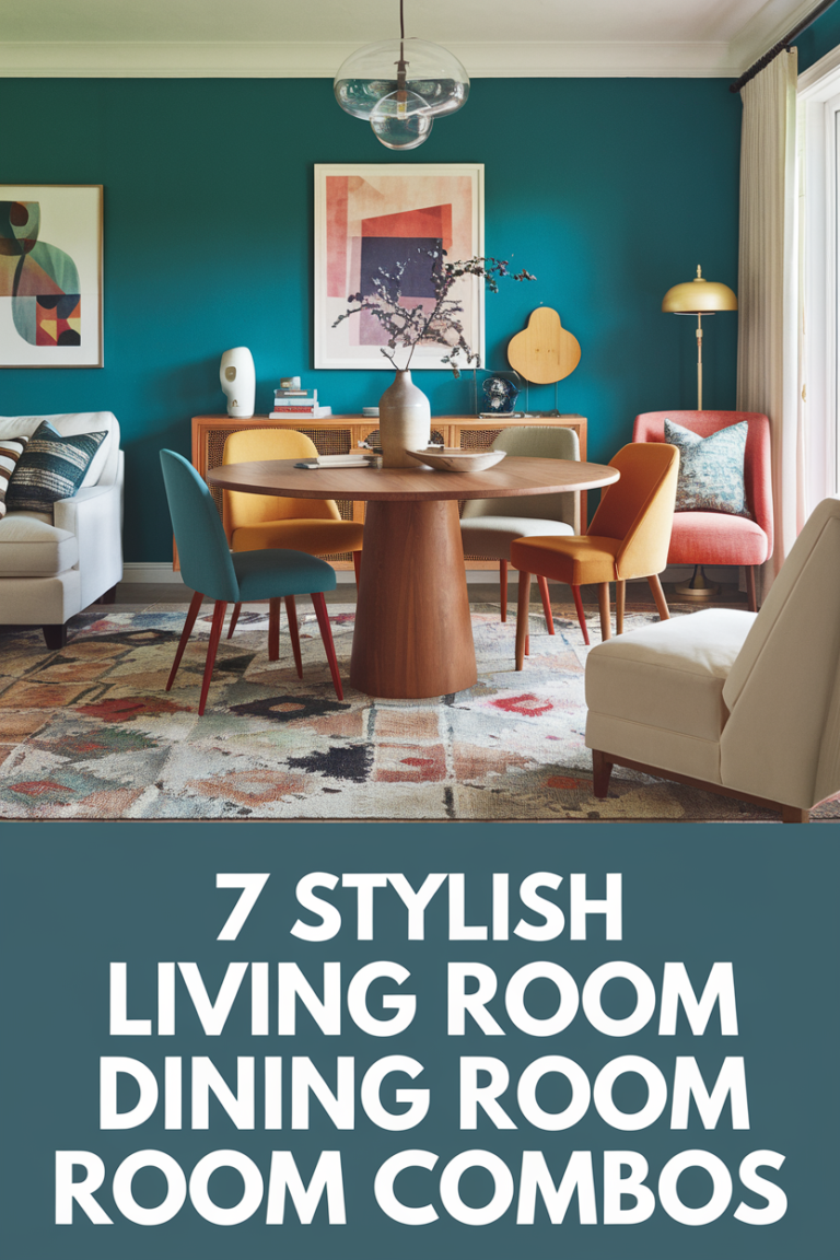 7 Stylish Living Room Dining Room Combos You’ll Love!