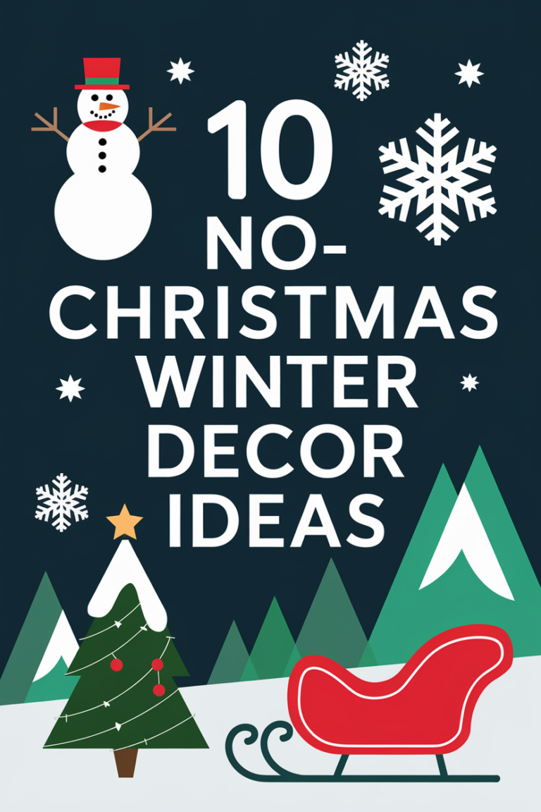 Winter Decor Ideas No Christmas