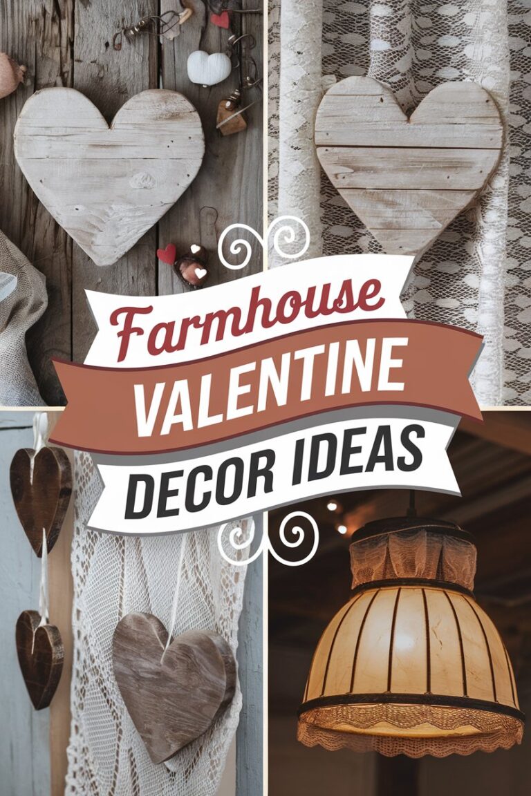 Farmhouse Valentine Decor: Cozy and Romantic Ideas for Your Home