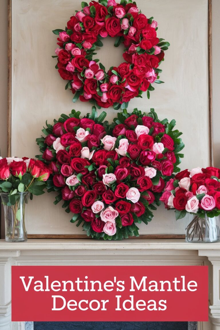 Valentine’s Mantle Decor: Romantic Ideas to Transform Your Space