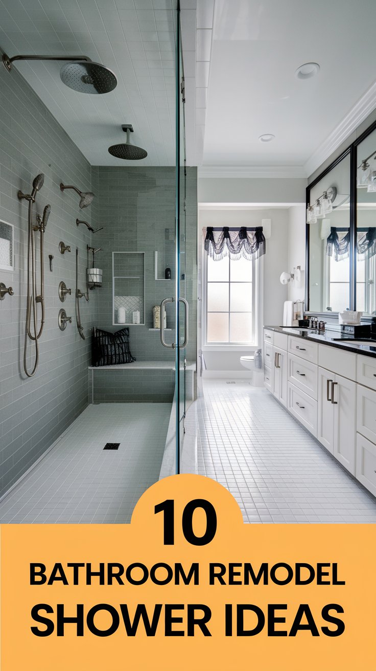 10 Bathroom Remodel Shower Ideas