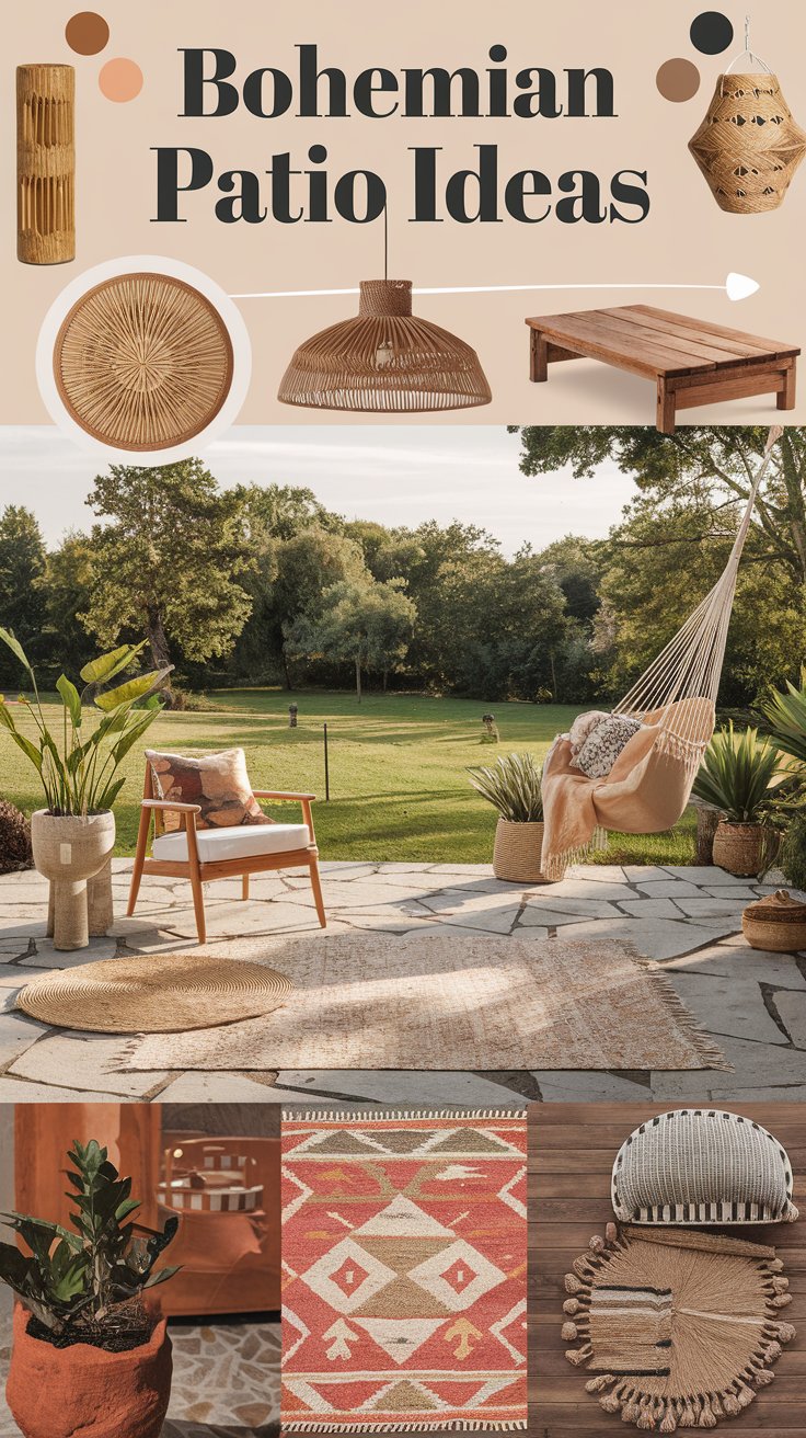 10 Stunning Bohemian Patio Ideas to Create Your Dream Outdoor Oasis