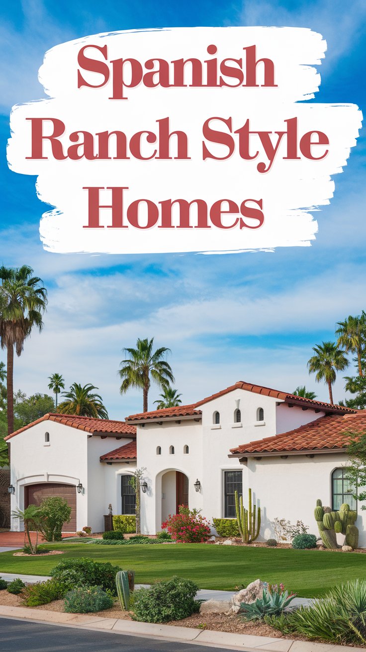 10 Timeless Spanish Ranch Style Homes That Combine Charm and Functionality