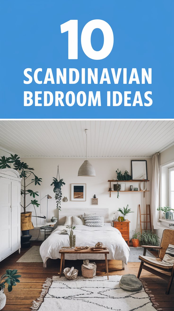 10 Scandinavian Bedroom Ideas for a Cozy and Minimalist Retreat