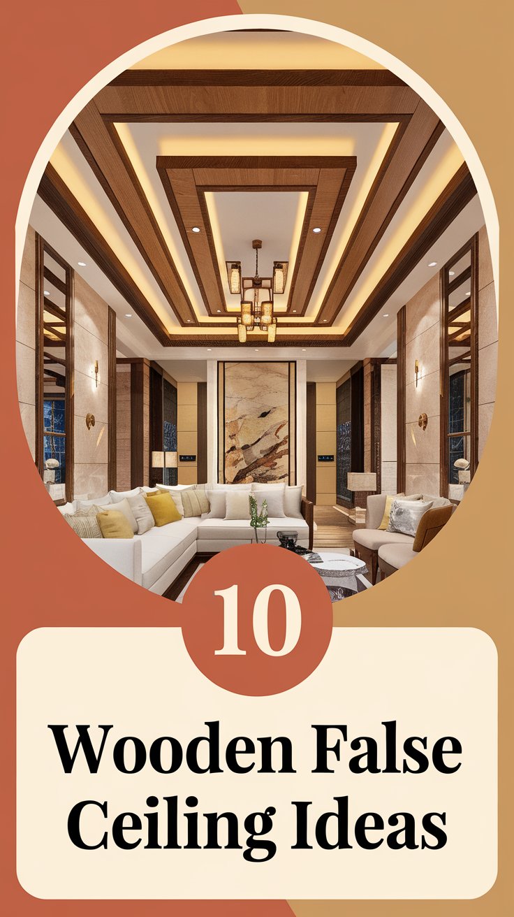 10 Stunning Wooden False Ceiling Ideas to Transform Your Home