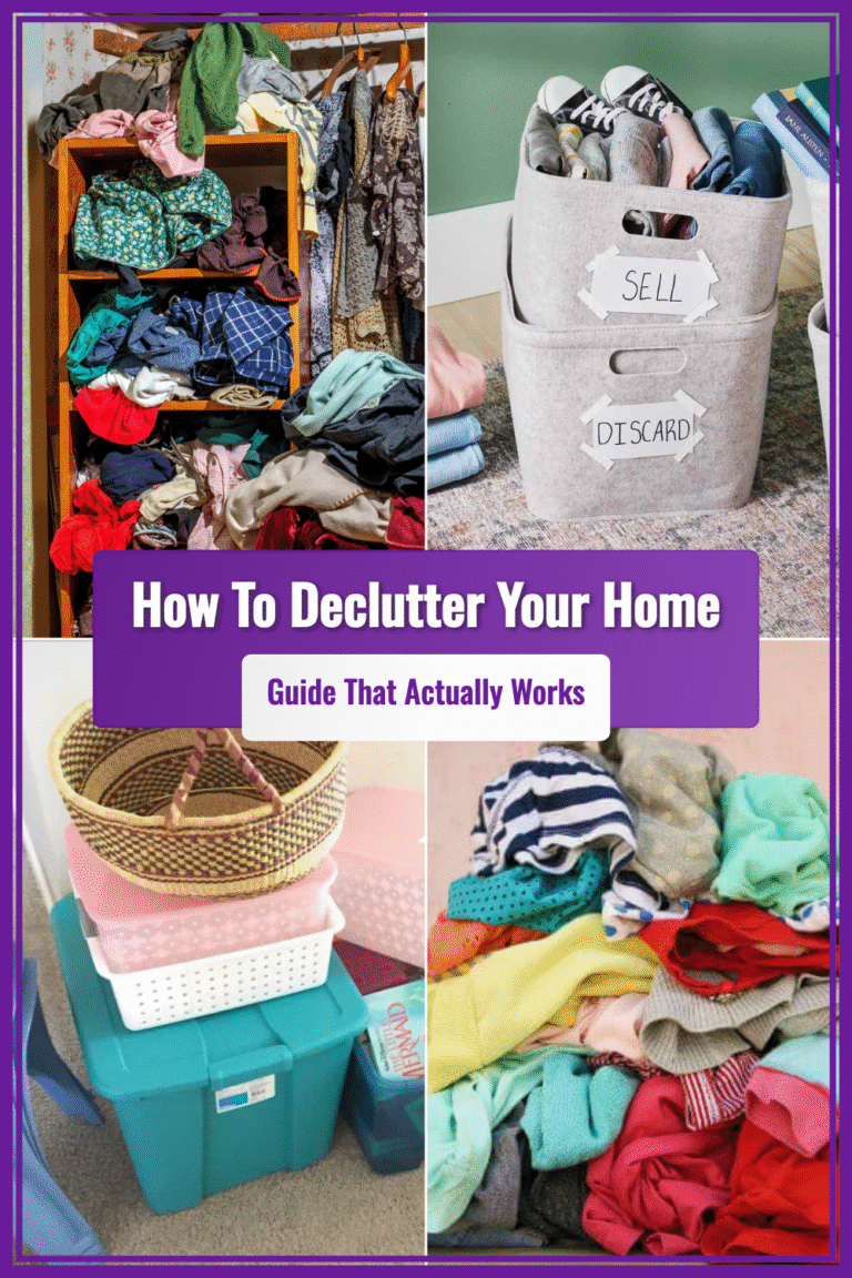 How to Declutter Your Home: The Ultimate Guide That Actually Works